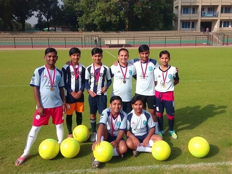 Goa Junior Football Champions - Player Training Goa Junior Football Champions Training